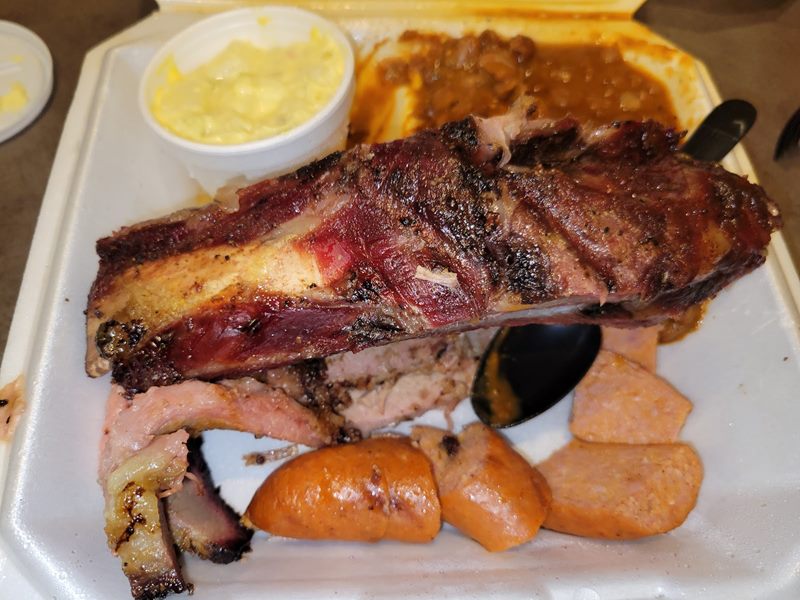 Mr. K's Original BBQ food